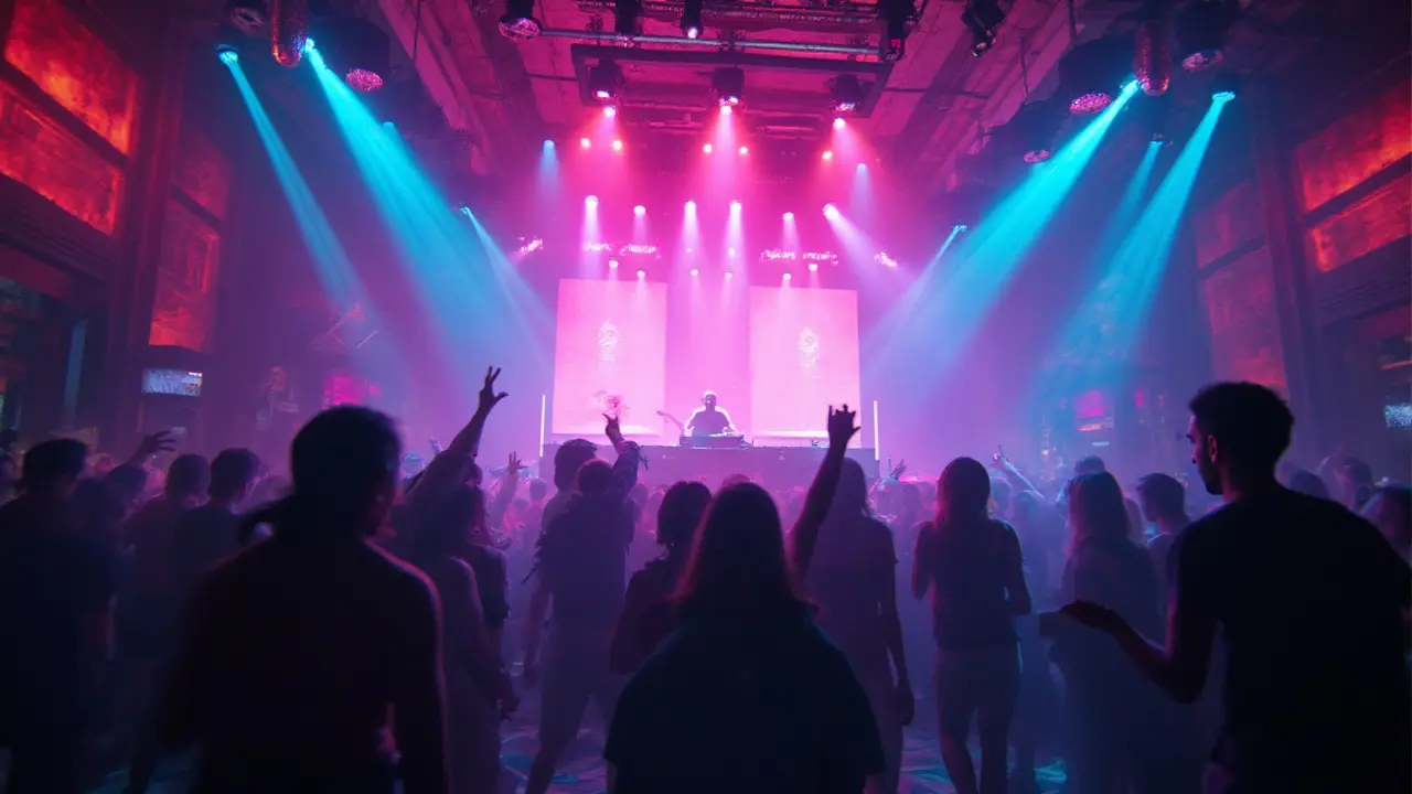Underground Raves and Secret Venues