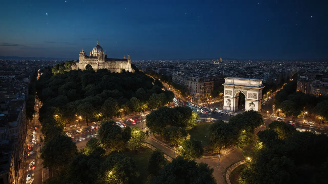 Milan Nighttime Park Guide: Top Places to Visit After Dark