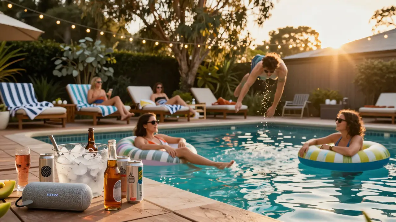 Pool Party - Where the Cool Kids Hang
